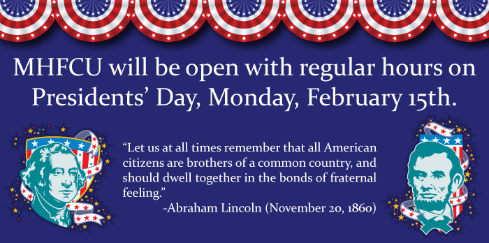 Presidents Day Web Banner