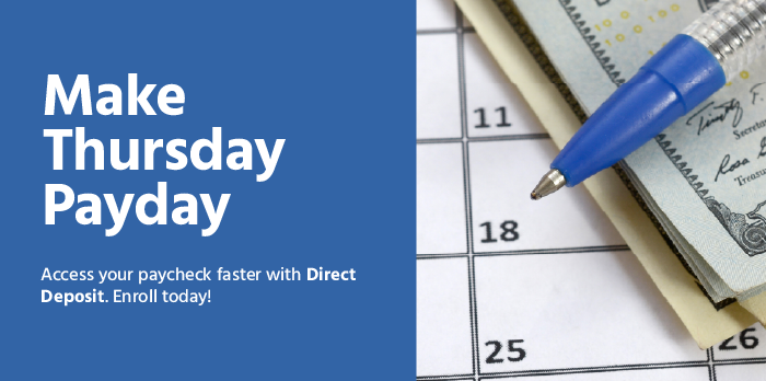 Direct Deposit Web Banner