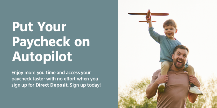 Direct Deposit Web Banner