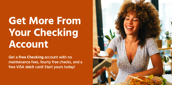 Free Checking Web Banner